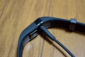 Fitbit charge HRの充電