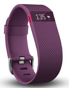 Fitbit charge HR プラム