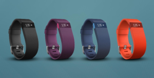 Fitbit charge HR の色ラインナップ
