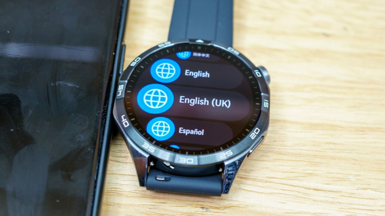 Huawei Watch GT 4の起動時