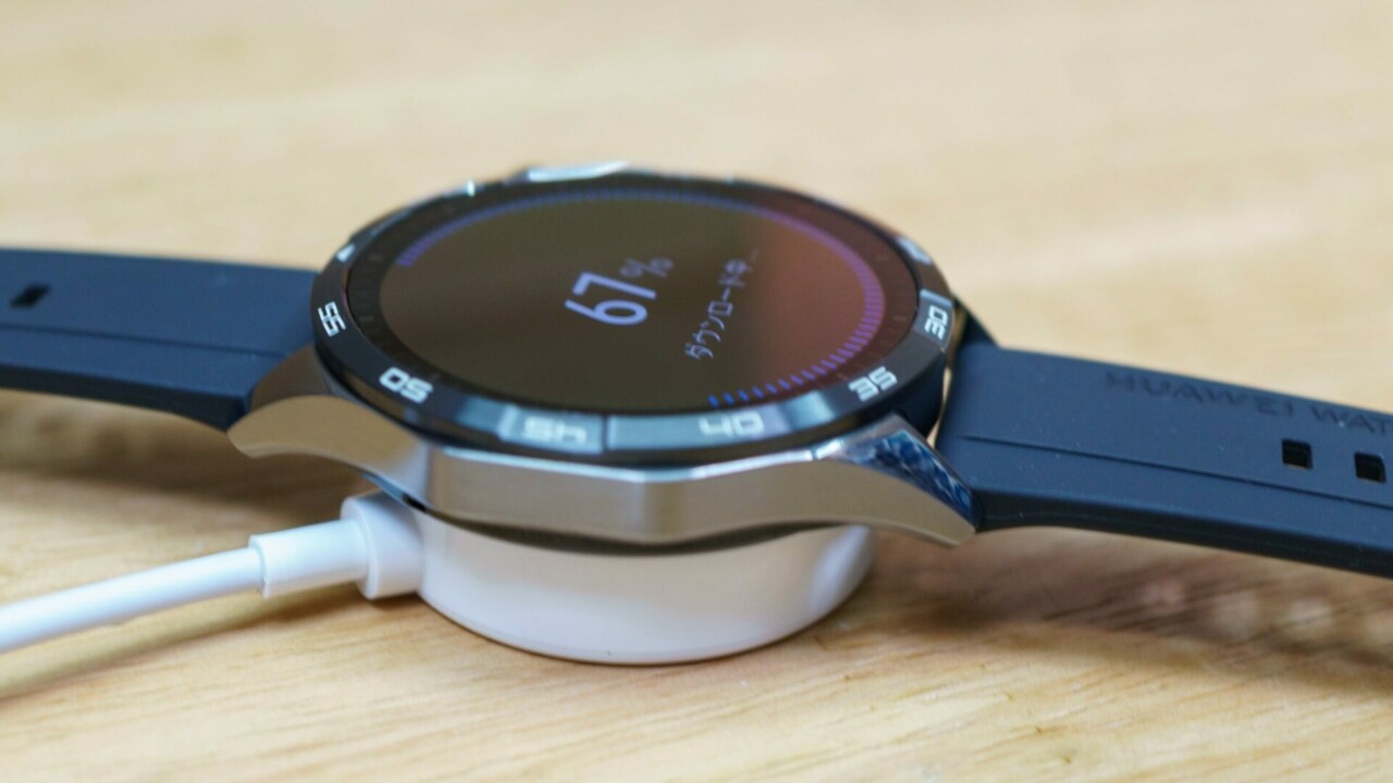 Huawei Watch GT 4の充電